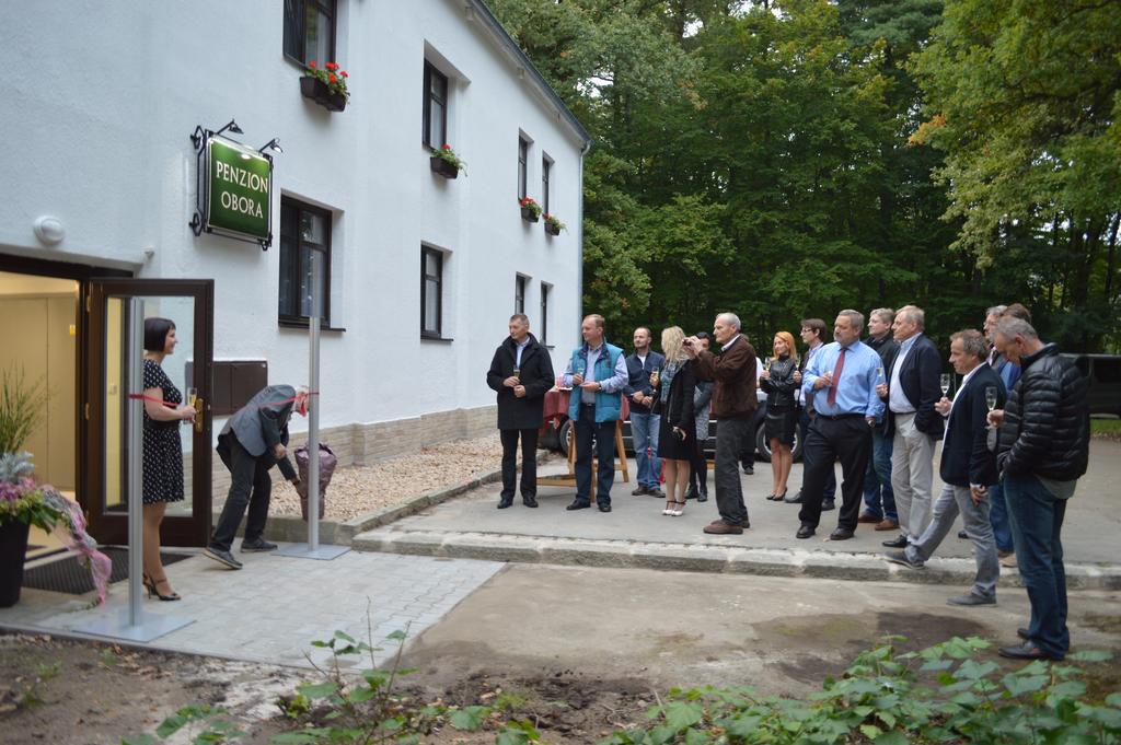 Penzion Obora Poděbrady Dış mekan fotoğraf